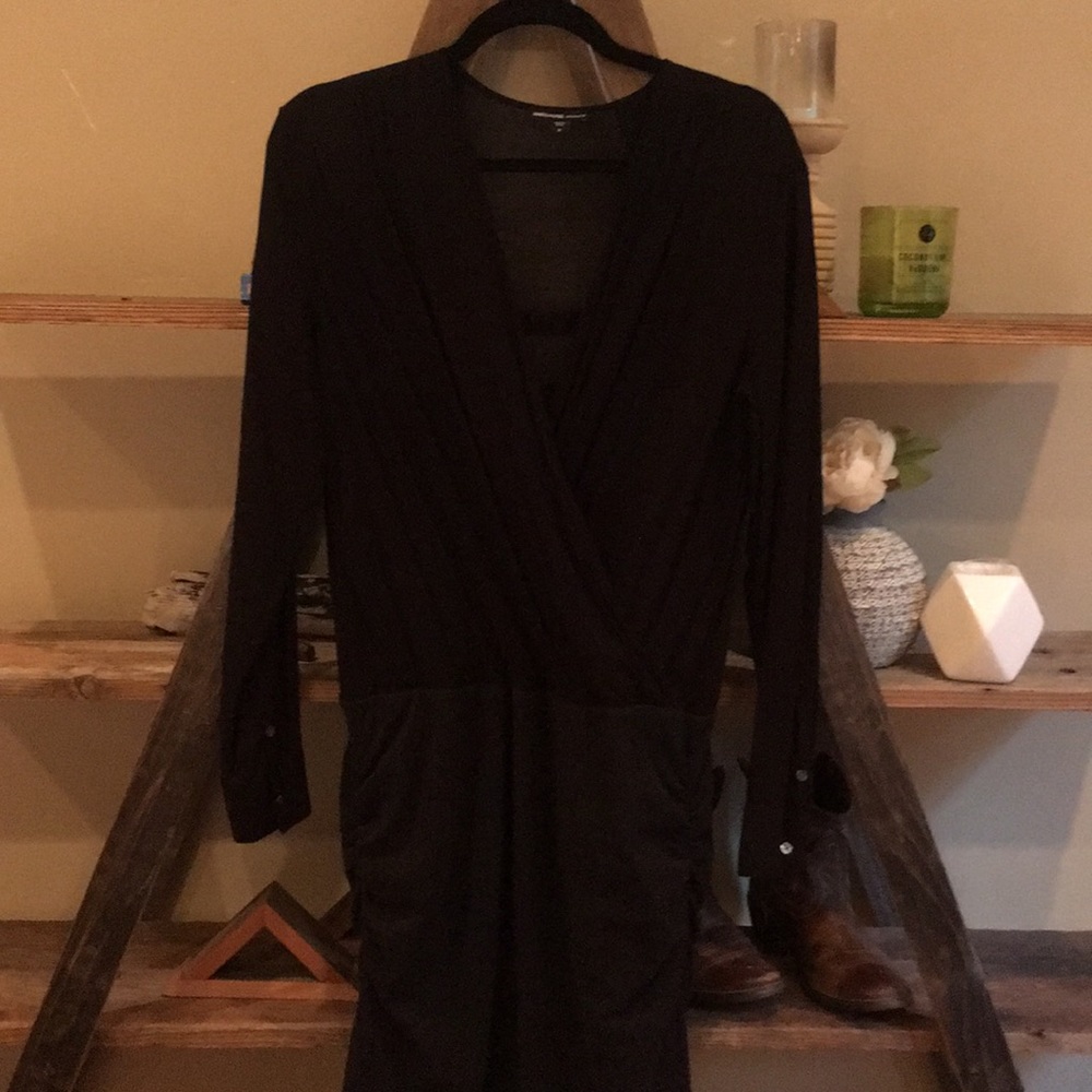 James Perse Deep V Dress - Picture 4 of 5